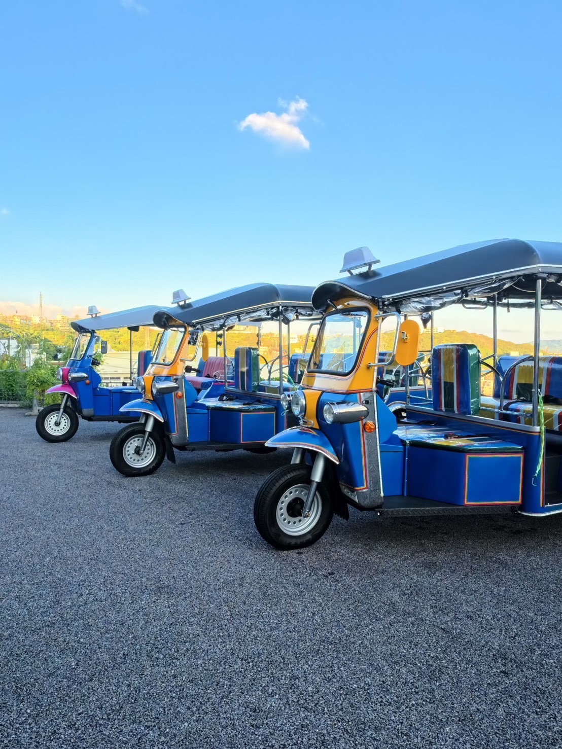 TUKTUK沖縄の車両